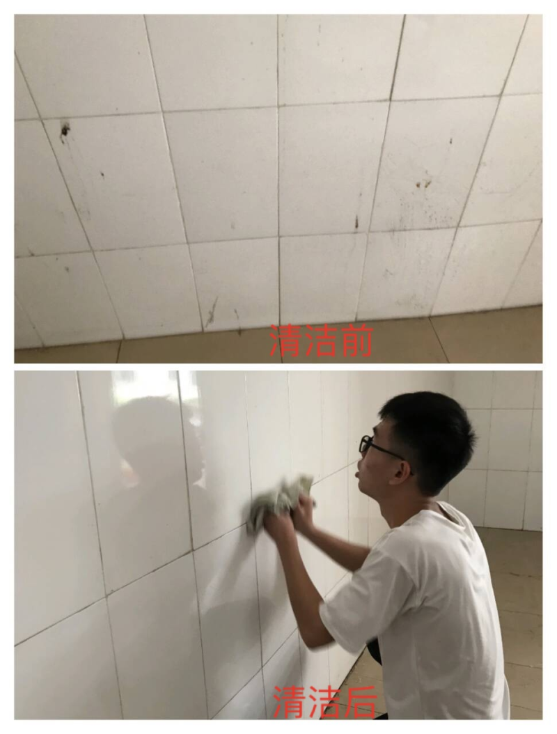 车辆工程学院标兵连开展  “举手之劳 美丽校园”实践分享活动