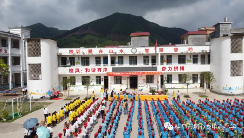 【党史学习教育】关爱留守儿童·助力乡村振兴——学校幼师教育学院党总支到桂平市垌心乡督的小学开展献爱心活动