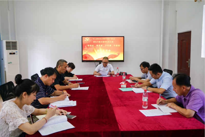 图1刘捷同志做支部开展党史学习教育情况总结.png