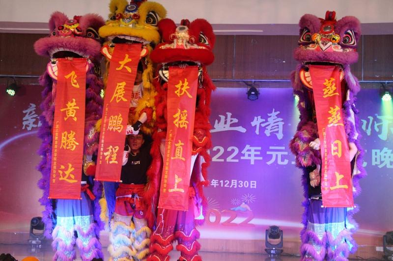 幼师教育学院举行庆元旦文艺晚会