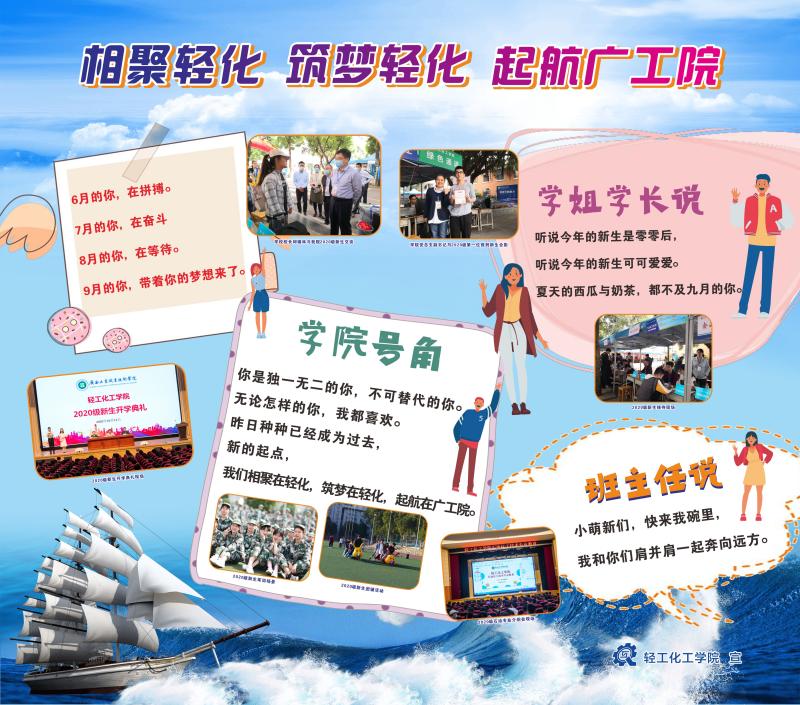 相聚轻化 筑梦轻化 起航广我院