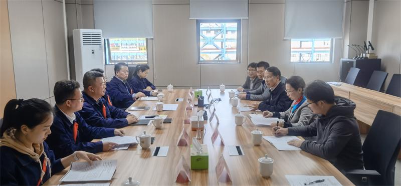 学校党委书记韩志刚带队到广西华谊考察交流