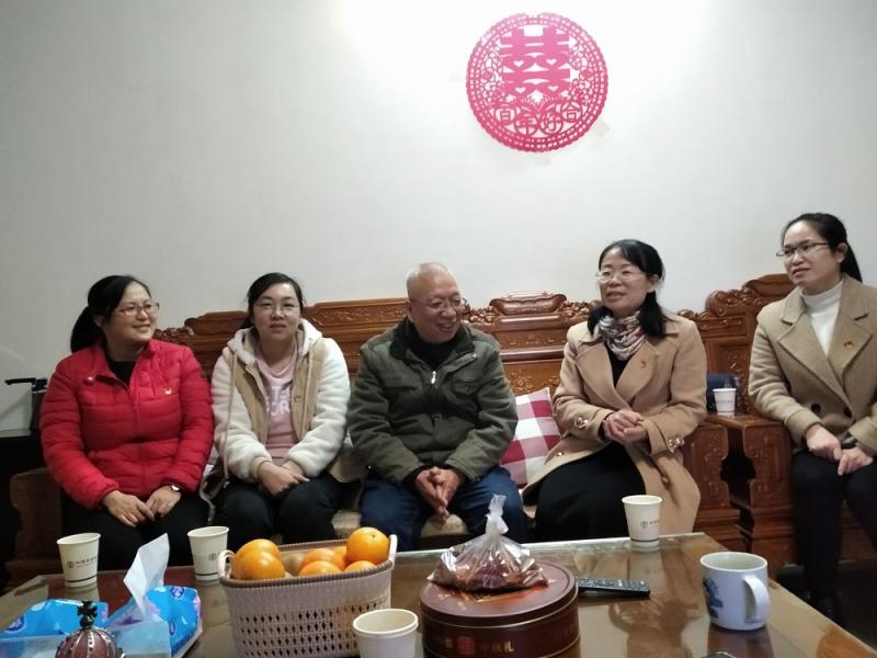 幼师教育学院教师二支部开展家访活动