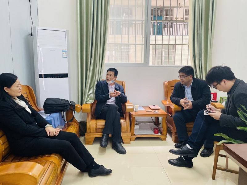 学工处处长龚树强到幼师教育学院指导新学期开学工作