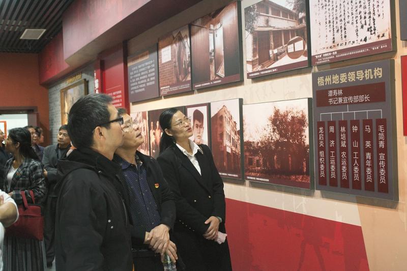 幼师教育学院学生党支部教师到谭寿林史迹陈列馆开展主题党日教育活动