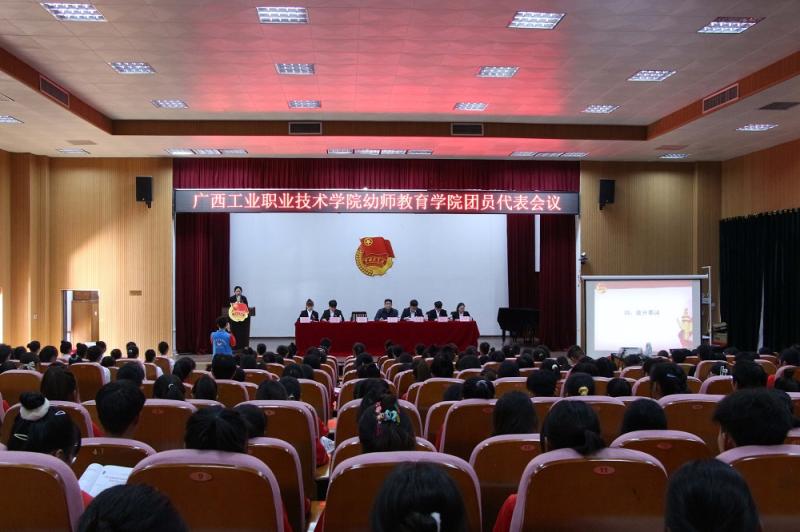 幼师教育学院团员代表会议顺利召开