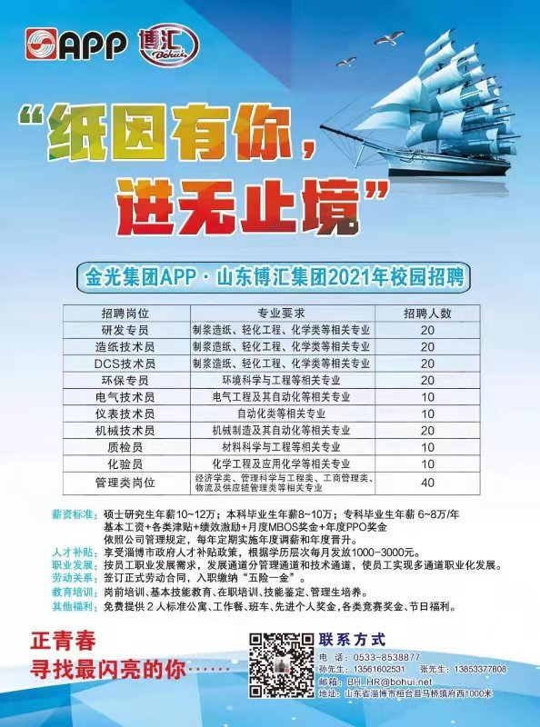 【招聘信息】金光集团