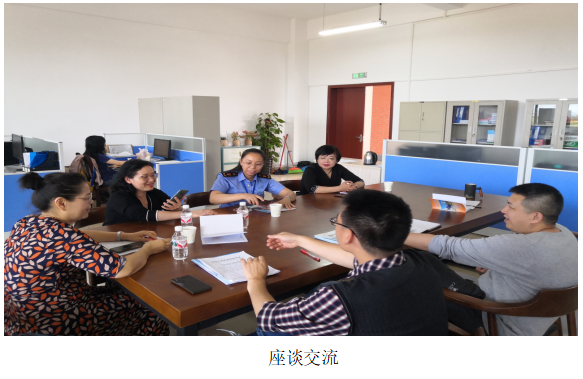 武鸣区市场监督管理局来我校三校区考察交流