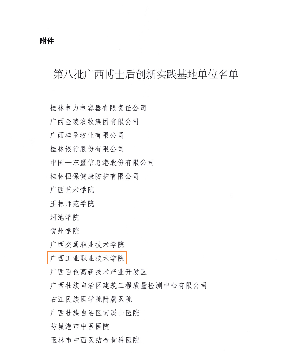 01-南宁市科学技术局关于批准设立2022年广西博士后创新实践基地的通知-3