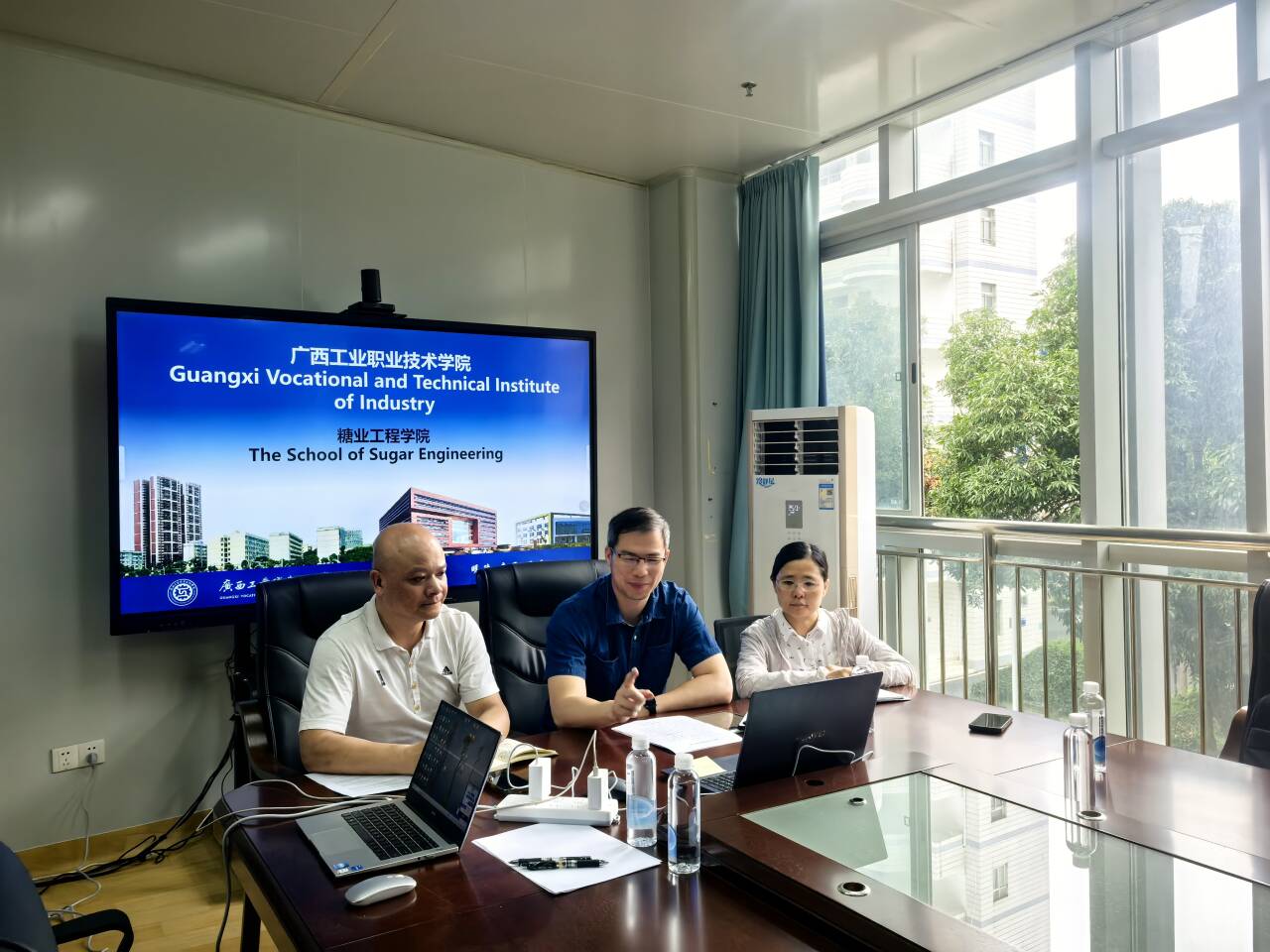 糖业工程学院与马来西亚苏丹哈吉阿末沙理工学院线上会议共探国际职教合作