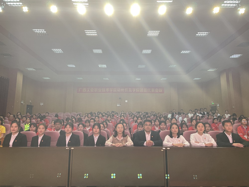 幼师教育学院团员代表会议顺利召开