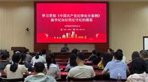 做学纪知纪明纪守纪的模范——幼师教育学院党总支党纪专题党课