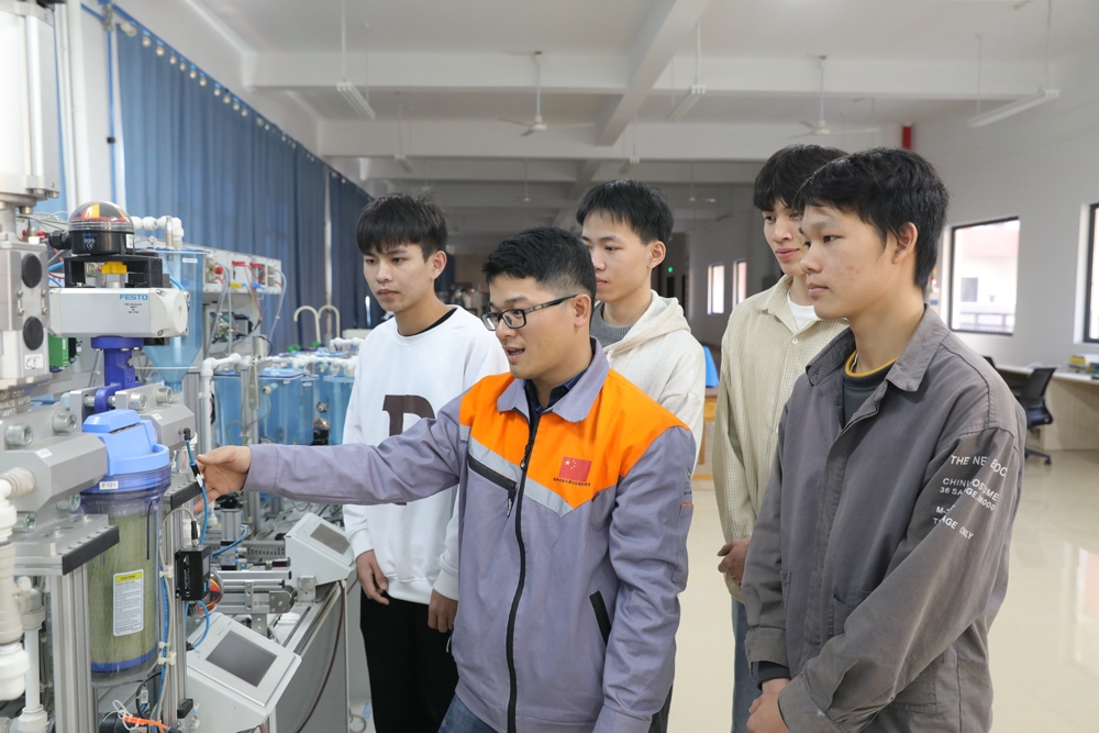 世界技能竞赛水处理技术项目广西区基地