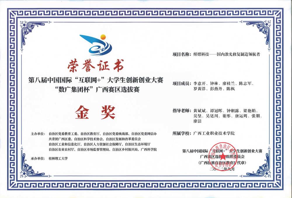 学生参加互联网+、挑战杯创新创业大赛获奖