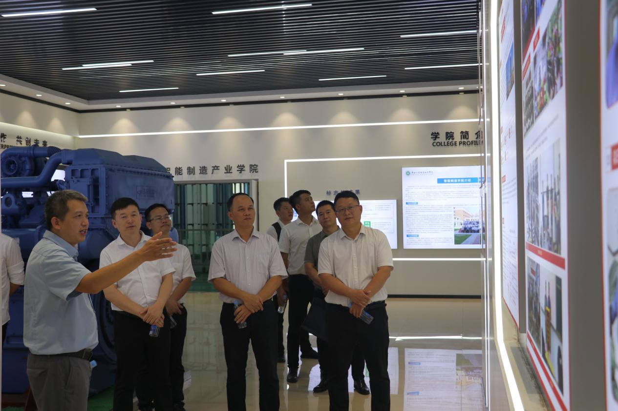 广西玉柴机器股份有限公司到我校调研
