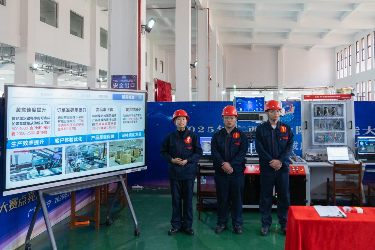 图4 选手进行项目总结