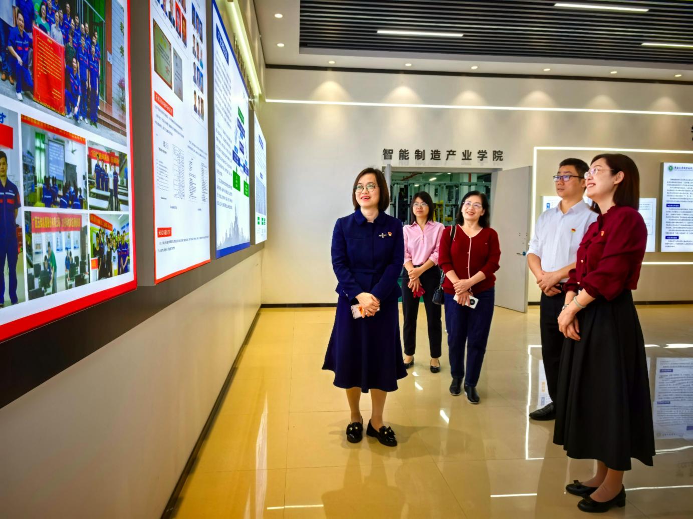 广西水利电力职业技术学院机电工程学院党总支到我校交流